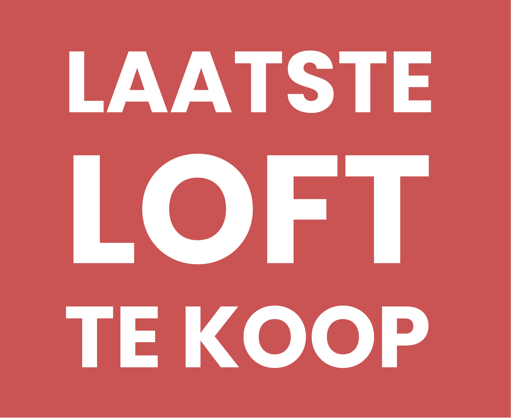 Laatste Loft te koop in het Ketelhuis van De Meelfabriek in Leiden